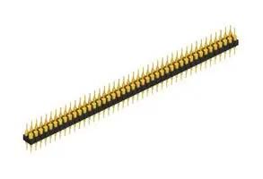 PIN HEADER, 86POS, 2ROW, 2.54MM, THT MK 214 X 1 86 G