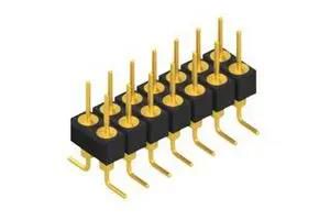 PIN HEADER, 14POS, 2ROW, 2.54MM, SMD MK 226 SMD 14 G