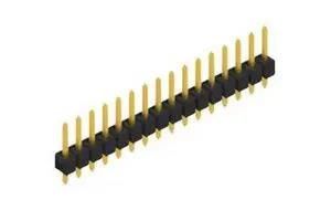 PIN HEADER, 16POS, 1ROW, 2.54MM, THT SL 1 025 16 G