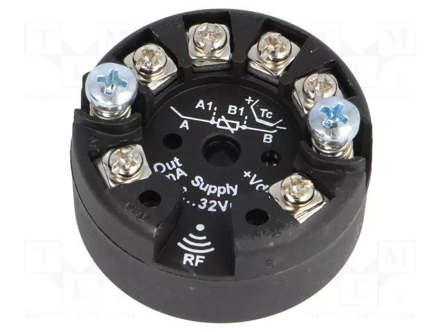 Converter: temperature; 6÷32VDC; OUT 1: 4÷20mA; head form B PIXSYS 2000.35.015