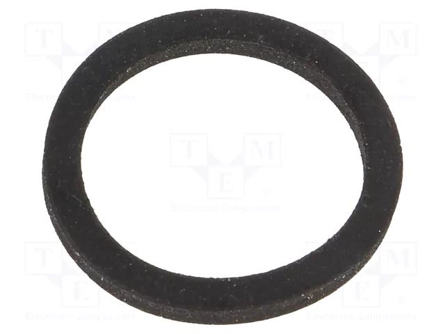 Gasket; EPDM; Thk: 2mm; Øint: 18.6mm; Øout: 22.5mm; PG11 BM GROUP BM4911G