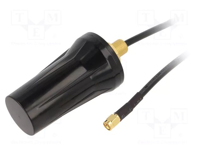 Antenna; GSM; 2dBi; linear; screw type; 50Ω; -40÷85°C; Len: 3m; RG58 SR PASSIVES GSM-ANT023