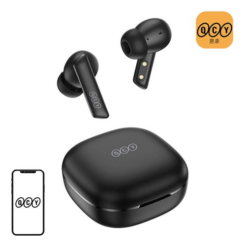 QCY HT05 TWS earphones, ANC (black), QCY HT05 Black