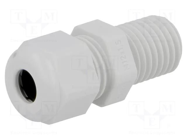 Cable gland; with long thread; M12; 1.5; IP68; polyamide; UL94V-0 HUMMEL HUMMEL-1209120030