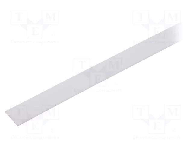 Cover for LED profiles; white; 2m; Kind of shutter: B; slide TOPMET TOP-76250038
