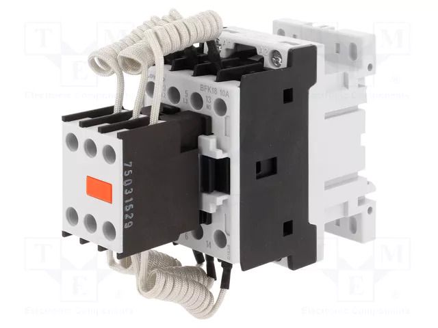 Contactor: 3-pole; Uoper: 240VAC,440VAC; 9kVAR,17kVAR LOVATO ELECTRIC BFK1810A230