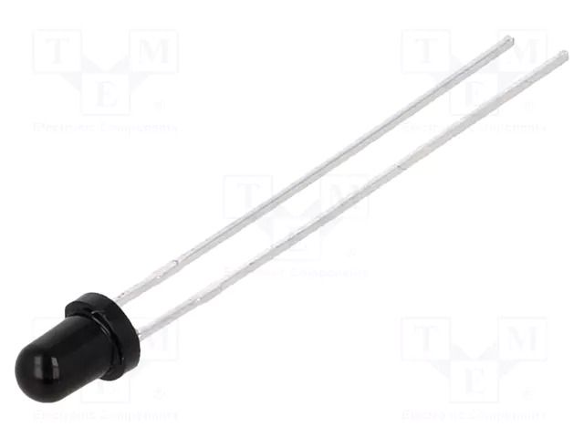 Phototransistor; THT; 3mm; λp max: 940nm; 30V; 20°; Lens: black LITEON LTR-4206E