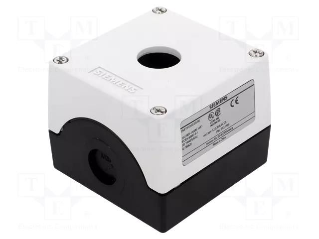 Enclosure: for remote controller; 22mm; IP66,IP67; X: 85mm; Y: 85mm SIEMENS 3SU1801-1AA00-1AA1