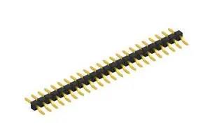 PIN HDR, R/A, 23POS, 1ROW, 2.54MM, SMD SL LP 7 SMD 040 23 G