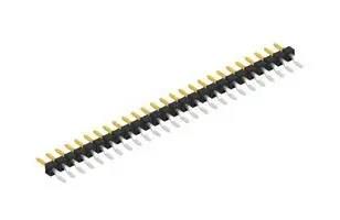 PIN HDR, R/A, 26POS, 1ROW, 2.54MM, SMD SL LP 7 SMD 040 26 S