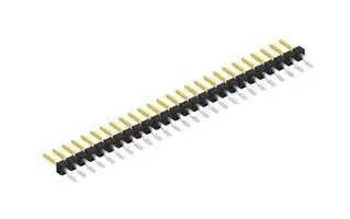 PIN HDR, R/A, 26POS, 1ROW, 2.54MM, SMD SL LP 7 SMD 055 26 S