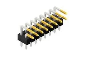 PIN HDR, R/A, 16POS, 2ROW, 2.54MM, THT SLK 4 025 16 S