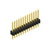 PIN HEADER, 13POS, 1ROW, 1.27MM, THT SLV W 1 055 13 G