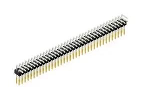 PIN HDR, R/A, 72POS, 2ROW, 2.54MM, THT SL 19 082 72 S