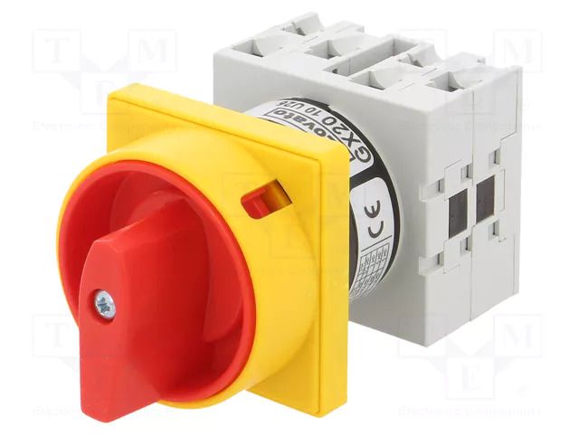 Switch: cam switch; Stabl.pos: 2; 32A; 0-1; for building in; Pos: 2 LOVATO ELECTRIC GX3210U25