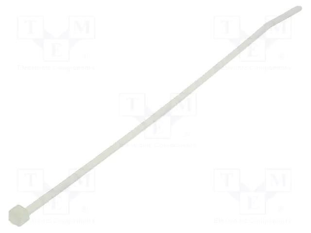 Cable tie; L: 140mm; W: 2.5mm; natural; polyamide; 80N; Ømax: 35mm HELLERMANNTYTON T18I-HS-NA-M1