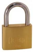 SAFETY PADLOCK, 4MM DIA X 25MM WD, BRASS K12025LO