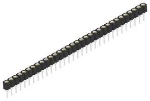 CONN, SIP SOCKET, 32P, 1ROW, 2.54MM, TH 1-2444090-3