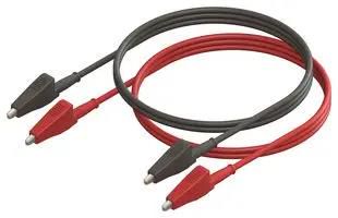 TEST LEAD SET, BLK/RED, 10A, 300V, 300MM CT3810-30