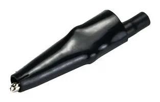 INSULATED ALLIGATOR CLIP, BLK, 10A/7.9MM CTM-63-0