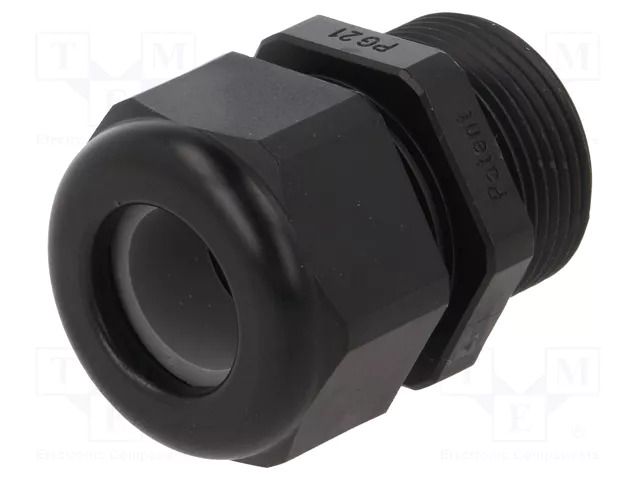 Cable gland; with long thread; PG21; IP68; polyamide; black; HSK-K HUMMEL HUMMEL-1209210161