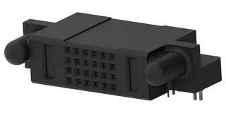 RECT PWR CONN, RCPT, 26POS, R/A PCB 6450160-3