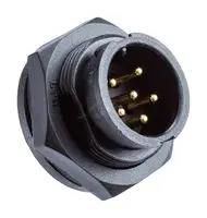 CIRCULAR CONNECTOR, RCPT, 3POS, SOLDER ACC-03PMMS-LC7001