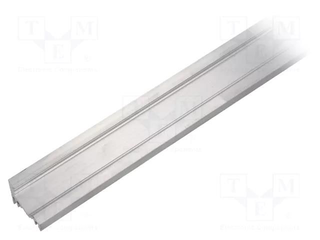 Profiles for LED modules; natural; L: 2m; CORNER10; aluminium TOPMET TOP-CORNER10-2M