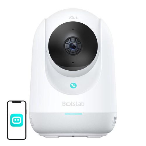 360° Indoor WiFi Camera Botslab 2C Pro C222 5MP 5G, Botslab C222