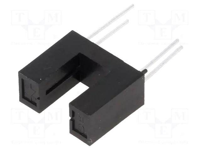 Sensor: photoelectric; through-beam (with slot); LIGHT-ON; THT LITEON LTH-301-05