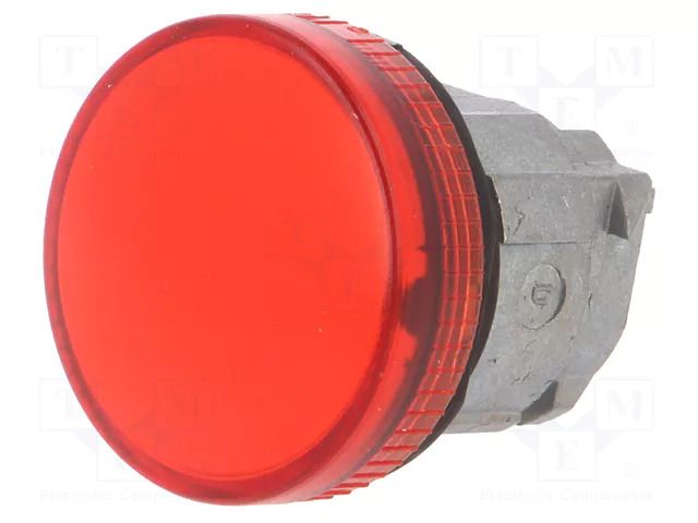 Control lamp; 22mm; Harmony XB4; Illumin: ZBV6; Ø22mm; IP66; red SCHNEIDER ELECTRIC ZB4BV04