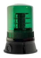 LED BEACON, ROTATING, GREEN, 24VDC LED-R401-14DP-04