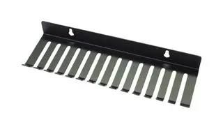 CABLE MANAGEMENT BAR, BLACK, STEEL R1316