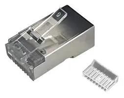 RJ45 CONNECTOR, PLUG, 8P8C, CAT6, CABLE MHRJC6R111N