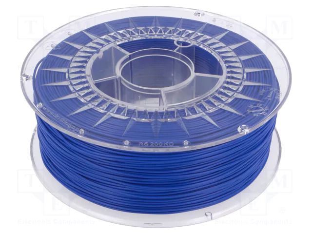 Filament: PLA; Ø: 1.75mm; blue; 200÷235°C; 1kg DEVIL DESIGN DEV-PLA-1.75-SBL