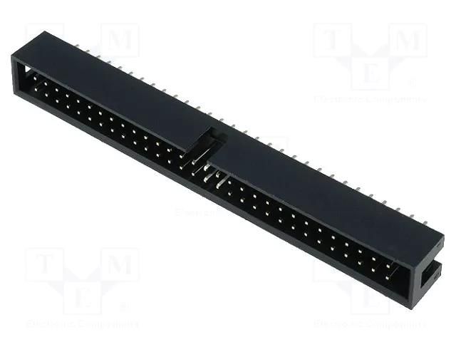 Connector: IDC; socket; male; PIN: 60; straight; THT; 2.54mm; 2x30 AMPHENOL COMMUNICATIONS SOLUTIONS T821-1-60-S1