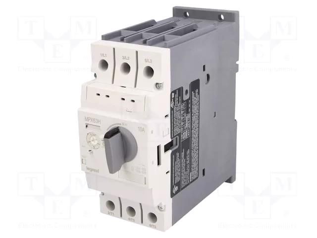 Motor breaker; 3.7/4kW; 230÷690VAC; for DIN rail mounting; IP20 LEGRAND 417360