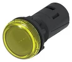 LED PANEL INDICATOR, YEL, 22.5MM, 240VAC ILE22240YS