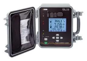 DATA LOGGER, ENERGY & POWER, 8 CH, LCD PEL115