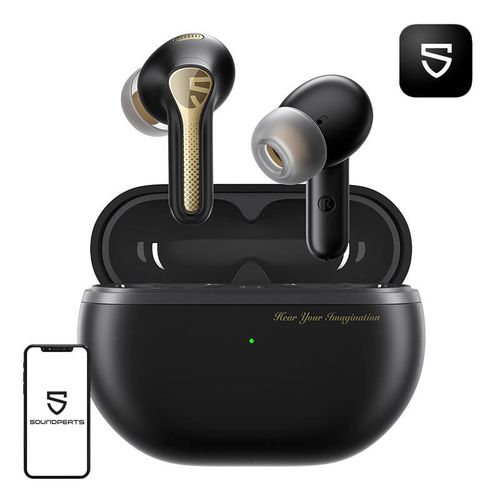 TWS Soundpeats Capsule3 PRO + headphones, ANC (black), Soundpeats Capsule3 pro +