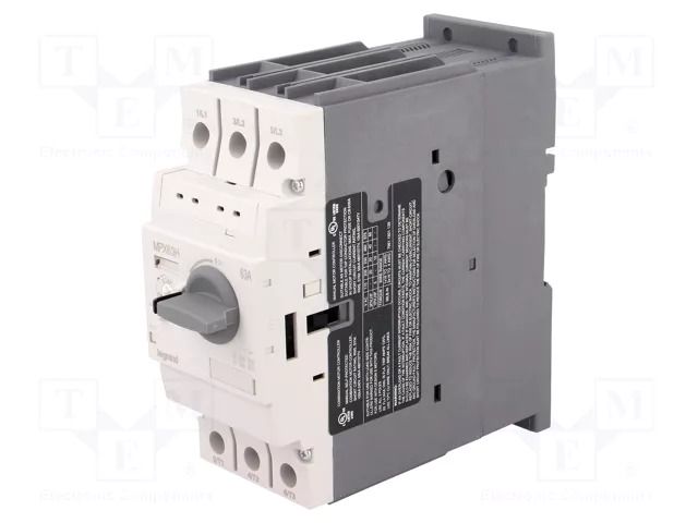 Motor breaker; 30kW; 230÷690VAC; for DIN rail mounting; IP20 LEGRAND 417368