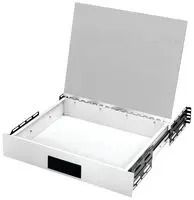 DESK TOP DRAWER, ALUMINIUM, BLACK DD-2363-BT
