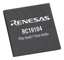 FANOUT BUFFER, 400MHZ, GEN7, VFQFPN-EP RC19104AGNL#BB0