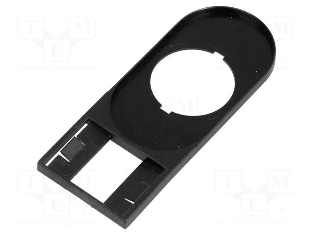 Bezel without description label; RMQ-Titan; 30x75mm EATON ELECTRIC M22S-STDD-X