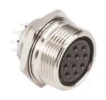 CIRCULAR CONNECTOR, RCPT, 10POS, SOLDER RM15TRD-10S(81)
