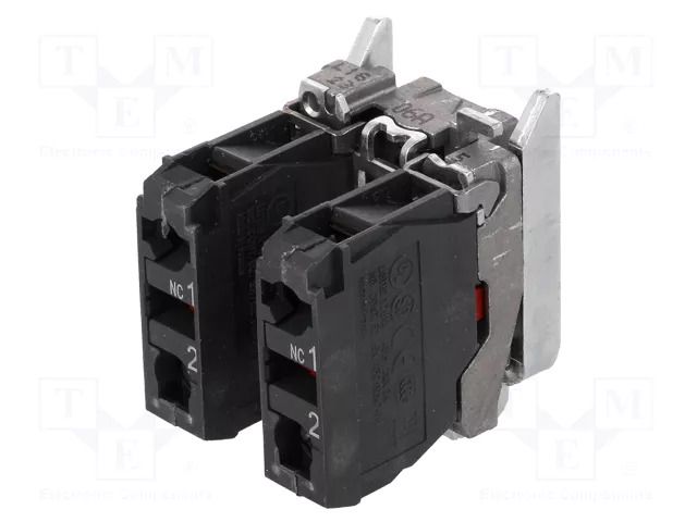 Contact block; 22mm; Harmony XB4; front fixing; screw terminals SCHNEIDER ELECTRIC ZB4BZ104