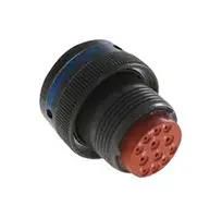 MIL SPEC CIR CONN, PLUG, 10-6, CRIMP MS3476W10-6S
