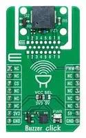 BUZZER CLICK ADD-ON BOARD, 3.3V/5V MIKROE-6370