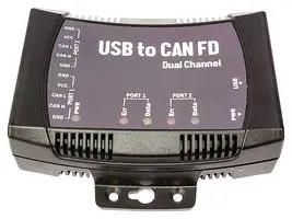ADAPTER, USB TO DUAL CAN FD, 8MBPS CP-CANFD-2P