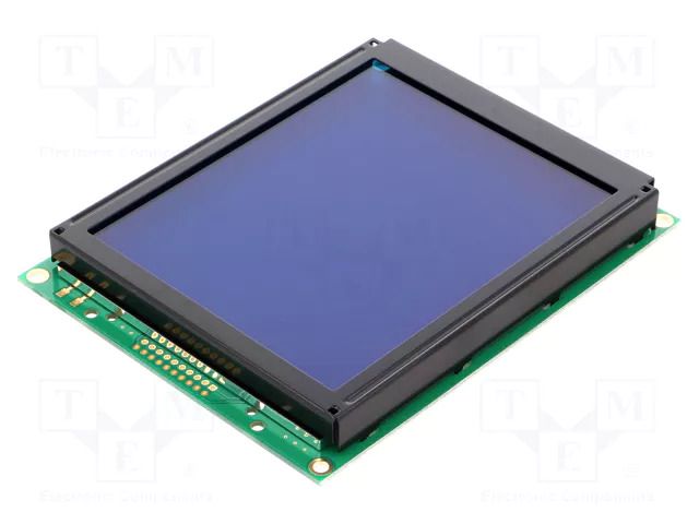 Display: LCD; graphical; 160x128; STN Negative; blue; LED; PIN: 20 RAYSTAR OPTRONICS RG160128A-BIW-V